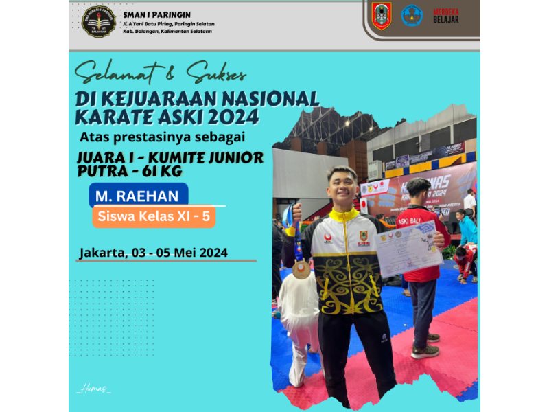 KEJUARAAN TINGKAT NASIONAL TAHUN 2024