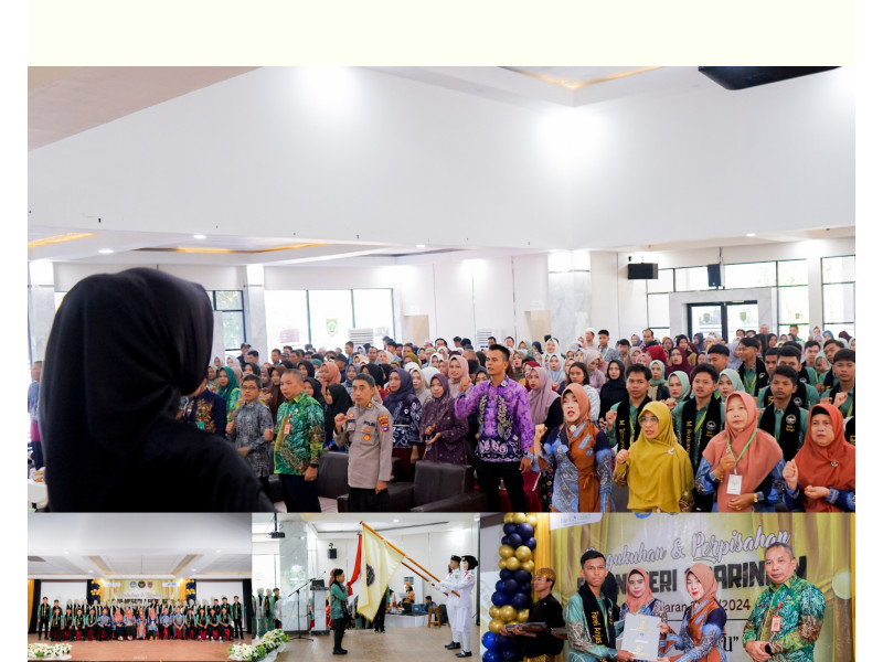 Pengukuhan dan Perpisahan Siswa Kelas XII SMAN 1 Paringin  Tahun Pelajaran 2023/2024 