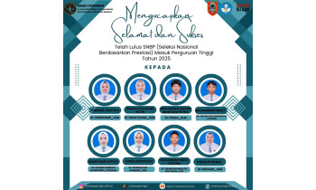 SISWA SMAN 1 PARINGIN LULUS SNBT 2025, SELAMAT DAN SUKSES!