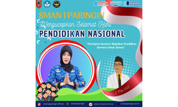 SMAN 1 Paringin Peringati Hari Pendidikan Nasional 2 Mei 2025