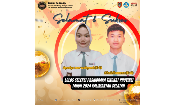Lolos seleksi Paskibraka Tingkat Provinsi