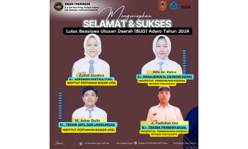 Lulus Beasiswa Utusan Daerah (BUD) Adaro Tahun 2024