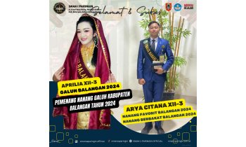 Pemenang Galuh Balangan Tahun 2024